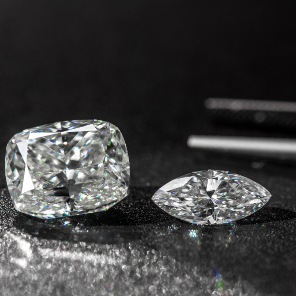 Lab Grown Diamonds and tweezers